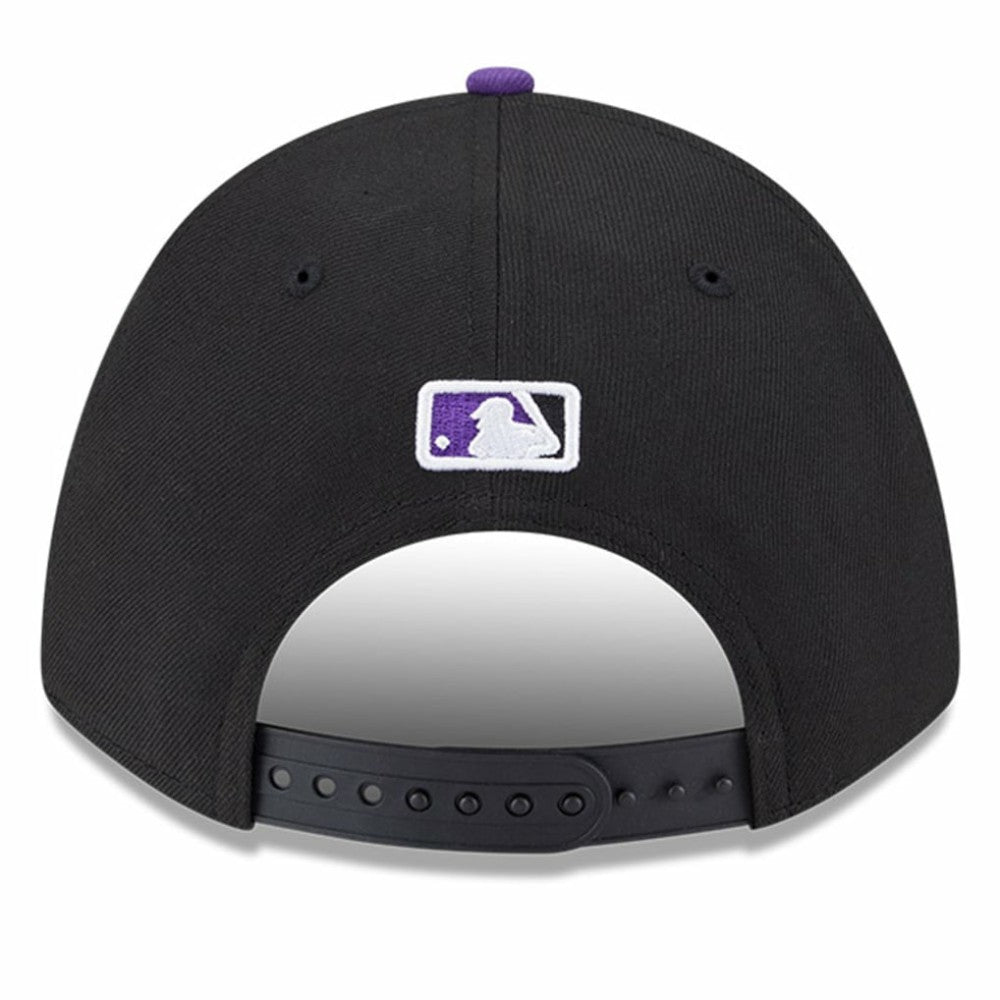 Colorado Rockies Player Replica 9FORTY Adjustable Hat Black | New Era