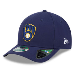 Milwaukee Brewers Player Replica 9FORTY Adjustable Hat Navy | New Era