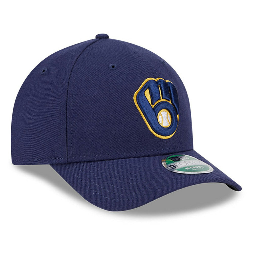Milwaukee Brewers Player Replica 9FORTY Adjustable Hat Navy | New Era