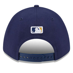 Milwaukee Brewers Player Replica 9FORTY Adjustable Hat Navy | New Era