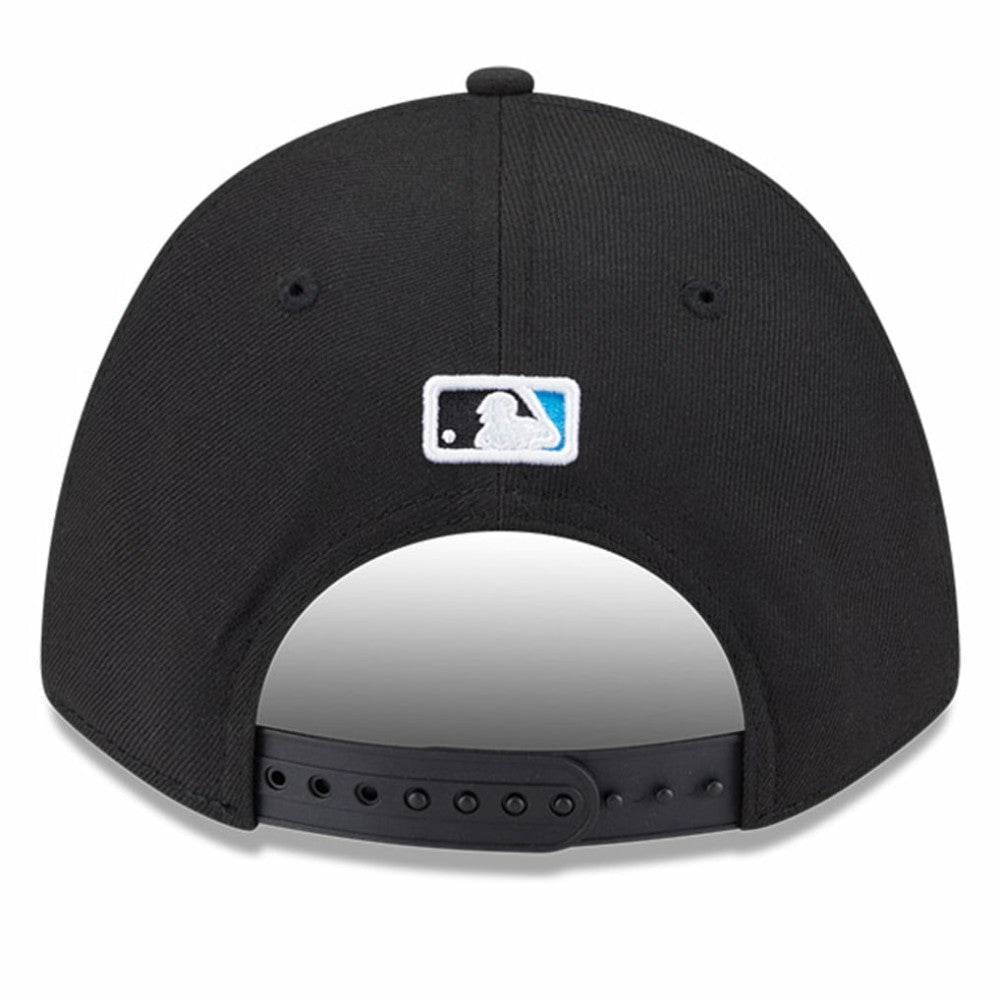 Miami Marlins Player Replica 9FORTY Adjustable Hat Black | New Era
