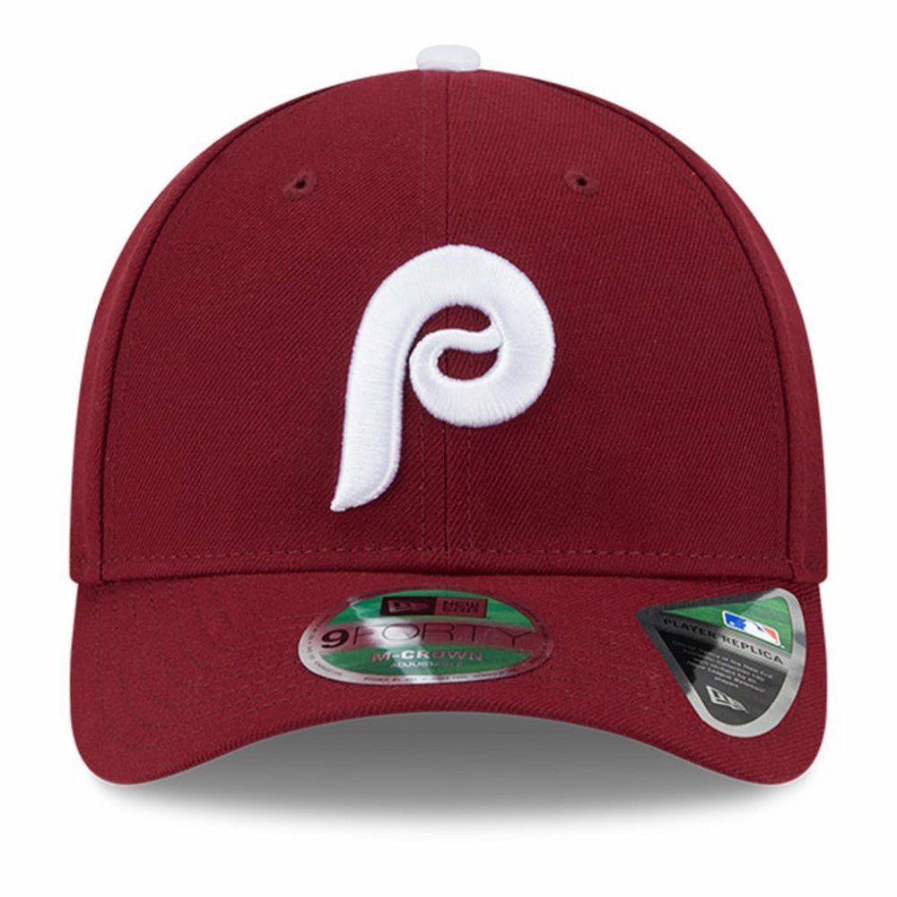 Philadelphia Phillies Player Replica 9FORTY Adjustable Hat Burgundy | New Era