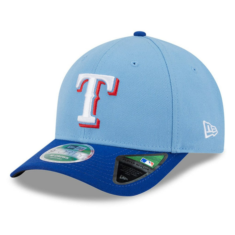 Texas Rangers Player Replica 9FORTY Adjustable Hat Light Blue | New Era