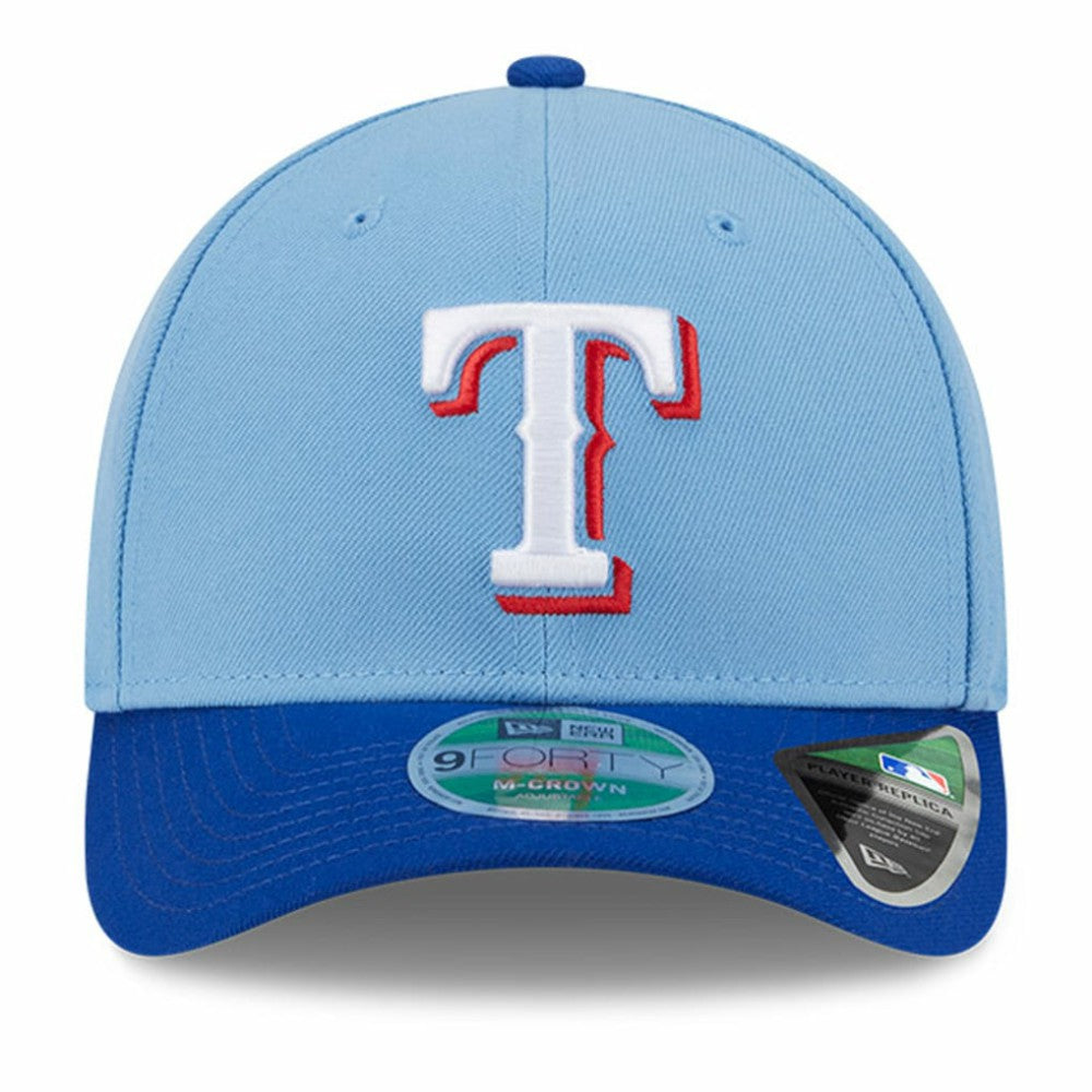 Texas Rangers Player Replica 9FORTY Adjustable Hat Light Blue | New Era