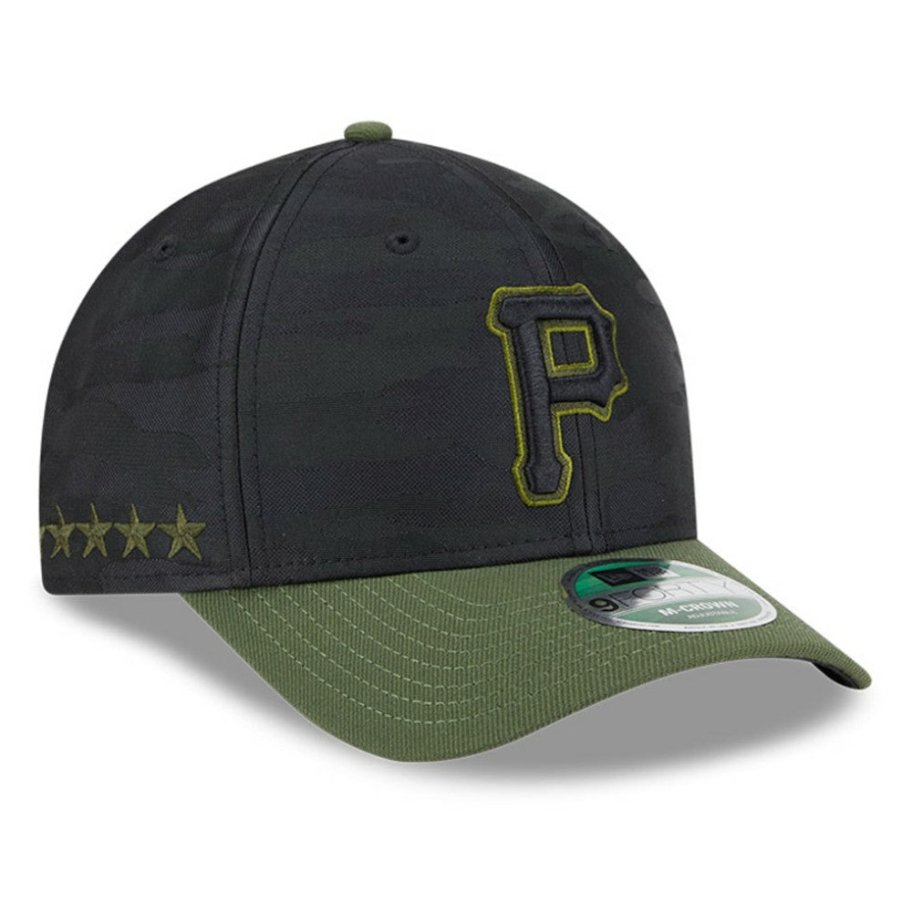 Pittsburgh Pirates Player Replica 9FORTY Adjustable Hat Black | New Era