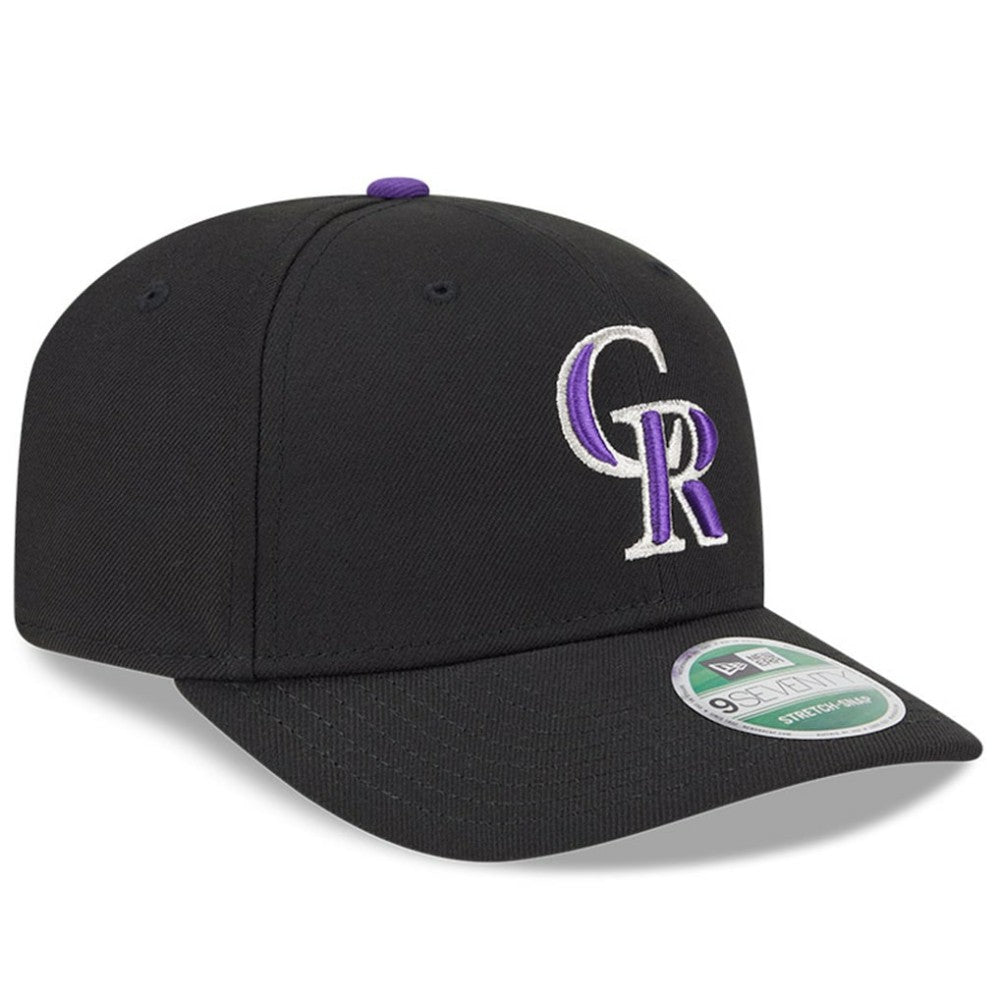 Colorado Rockies Player Replica 9SEVENTY Adjustable Hat Black | New Era