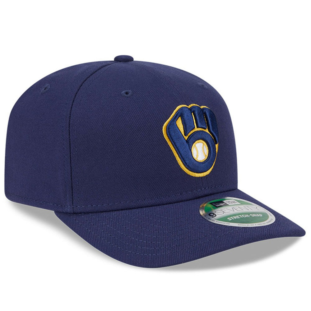 Milwaukee Brewers Player Replica 9SEVENTY Adjustable Hat Navy | New Era