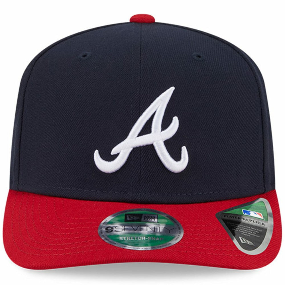 Atlanta Braves Player Replica 9SEVENTY Adjustable Hat Navy | New Era