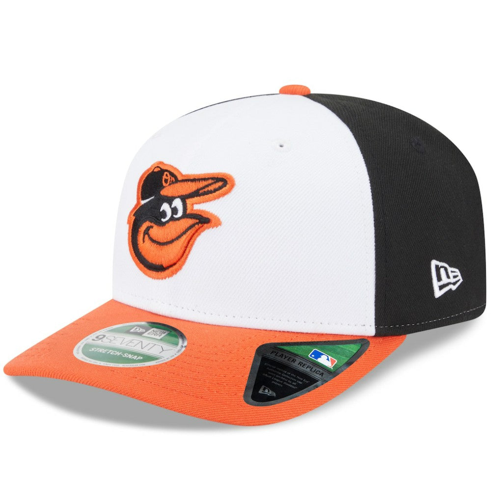 Baltimore Orioles Player Replica 9SEVENTY Adjustable Hat Black/Orange | New Era