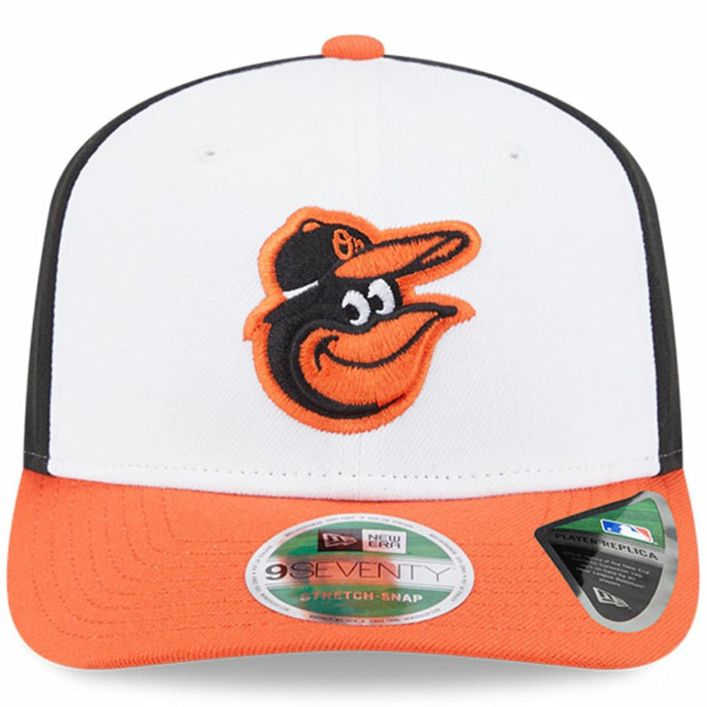 Baltimore Orioles Player Replica 9SEVENTY Adjustable Hat Black/Orange | New Era