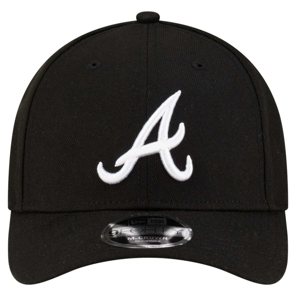 Atlanta Braves Player Replica 9FORTY Adjustable Hat Black | New Era