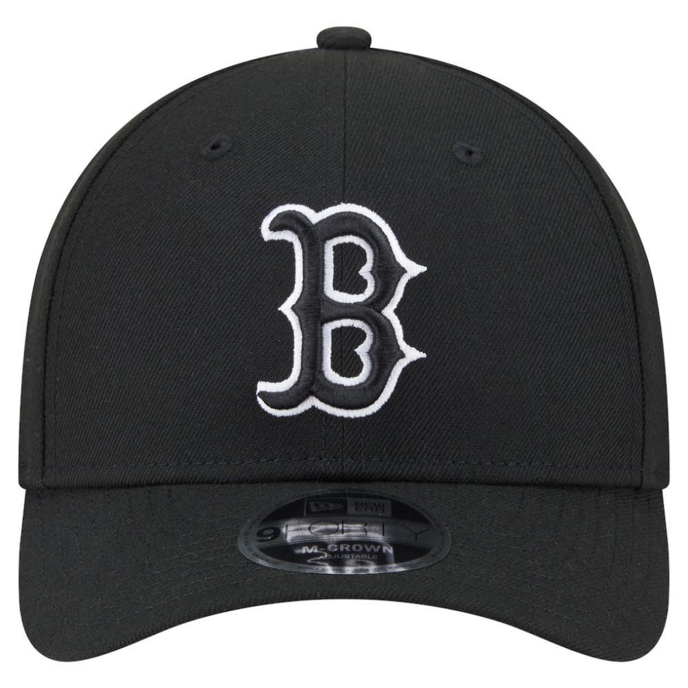Boston Red Sox Player Replica 9FORTY Adjustable Hat Black | New Era