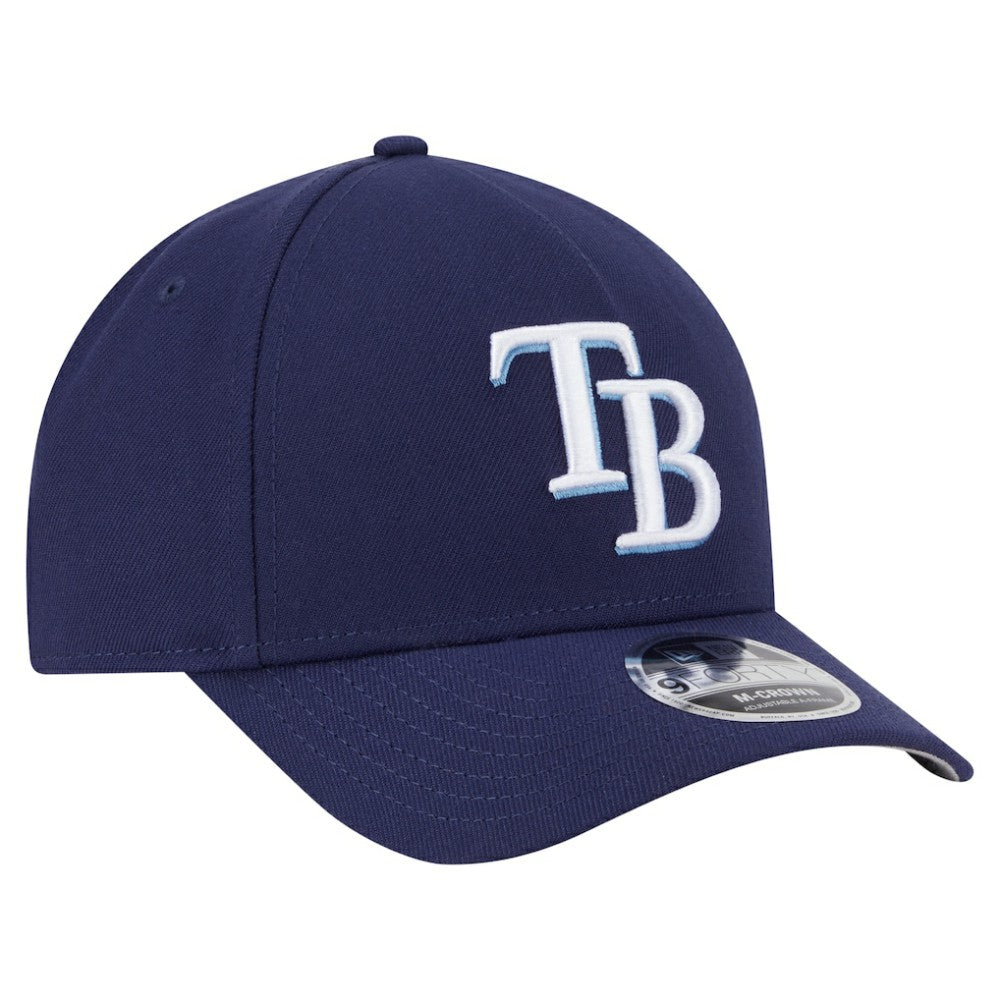 Tampa Bay Rays 9FORTY M-Crown Adjustable Hat Navy | New Era