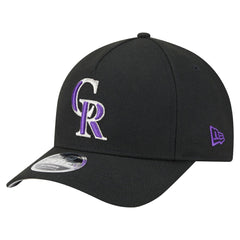 Colorado Rockies 9FORTY M-Crown Adjustable Hat Black | New Era
