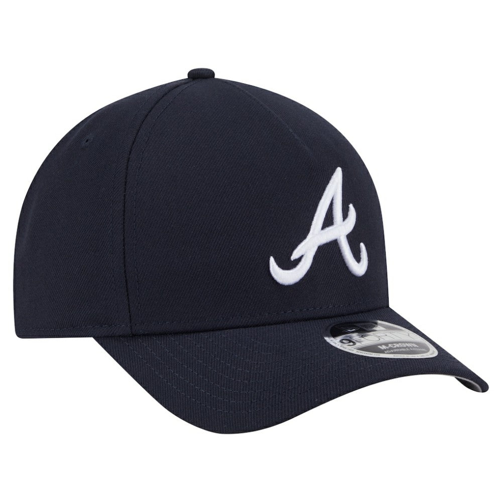 Atlanta Braves 9FORTY M-Crown Adjustable Hat Navy | New Era