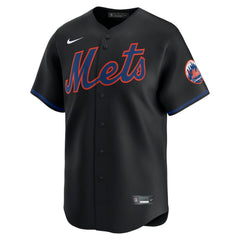 New York Mets Alternate Limited Jersey Black | Nike