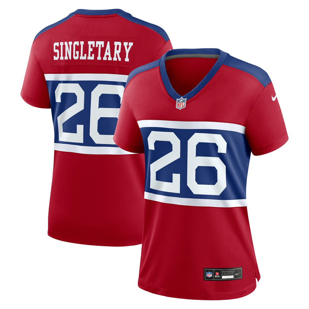 Devin Singletary New York Giants Women's Alternate Game Jersey - Century Red