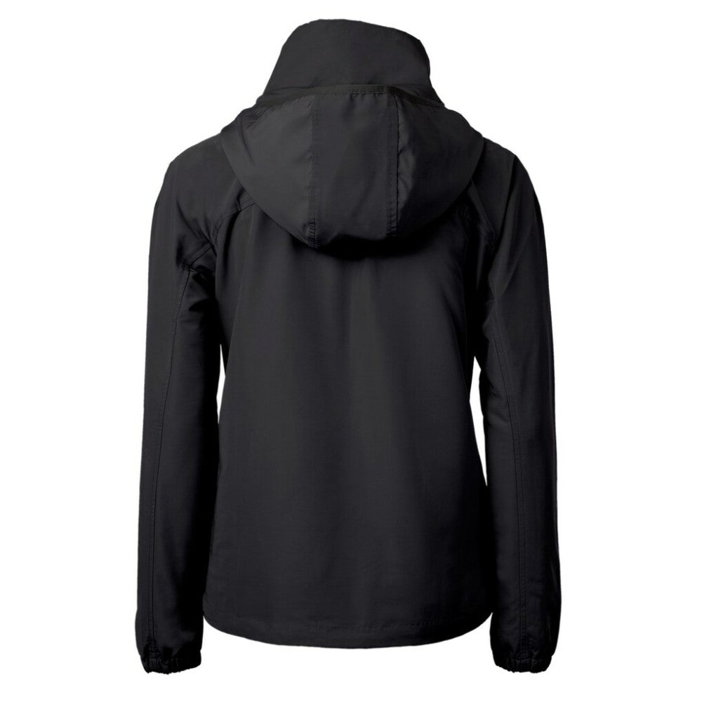 Boston Red Sox Cutter & Buck Women's Charter Eco Recycled Half-Zip Anorak Jacket Black