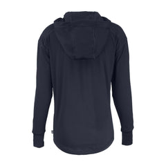 Detroit Tigers Cutter & Buck Women's Daybreak Eco Recycled Half-Zip Hoodie Navy