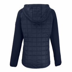 Los Angeles Angels Cutter & Buck Women's Rainier Primaloft Eco Full-Zip Hybrid Jacket Navy