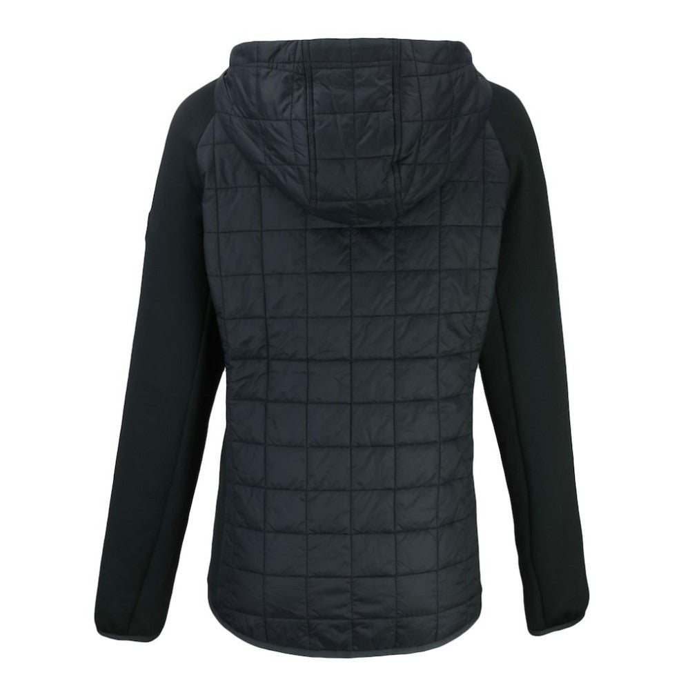 Detroit Tigers Cutter & Buck Women's Rainier Primaloft Eco Full-Zip Hybrid Jacket Black