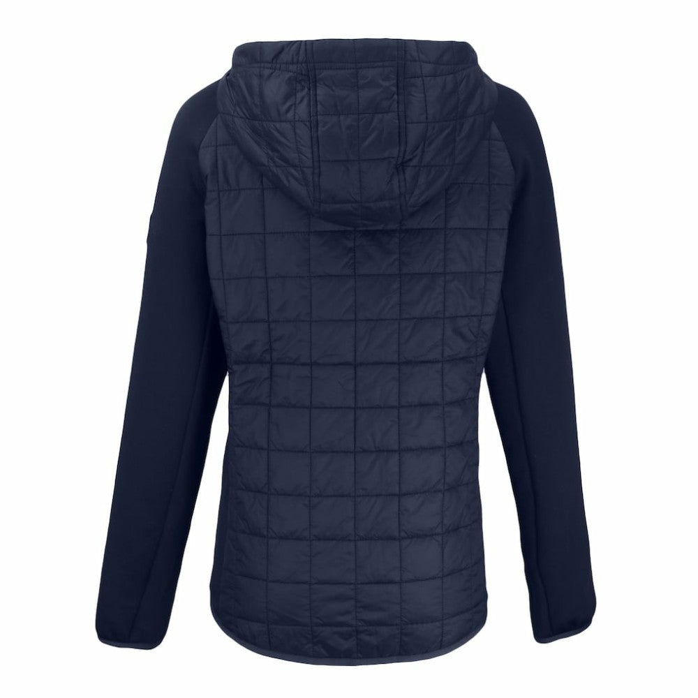 New York Yankees Cutter & Buck Women's Rainier Primaloft Eco Full-Zip Hybrid Jacket Navy
