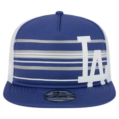 Los Angeles Dodgers 9FIFTY A-Frame Trucker Snapback Hat Royal | New Era