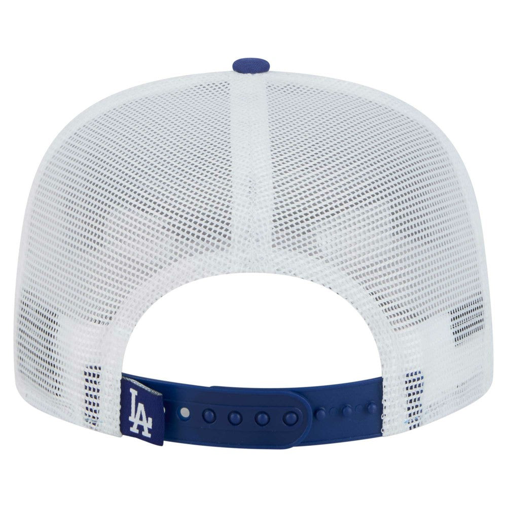 Los Angeles Dodgers 9FIFTY A-Frame Trucker Snapback Hat Royal | New Era