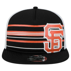 San Francisco Giants 9FIFTY A-Frame Trucker Snapback Hat Black | New Era