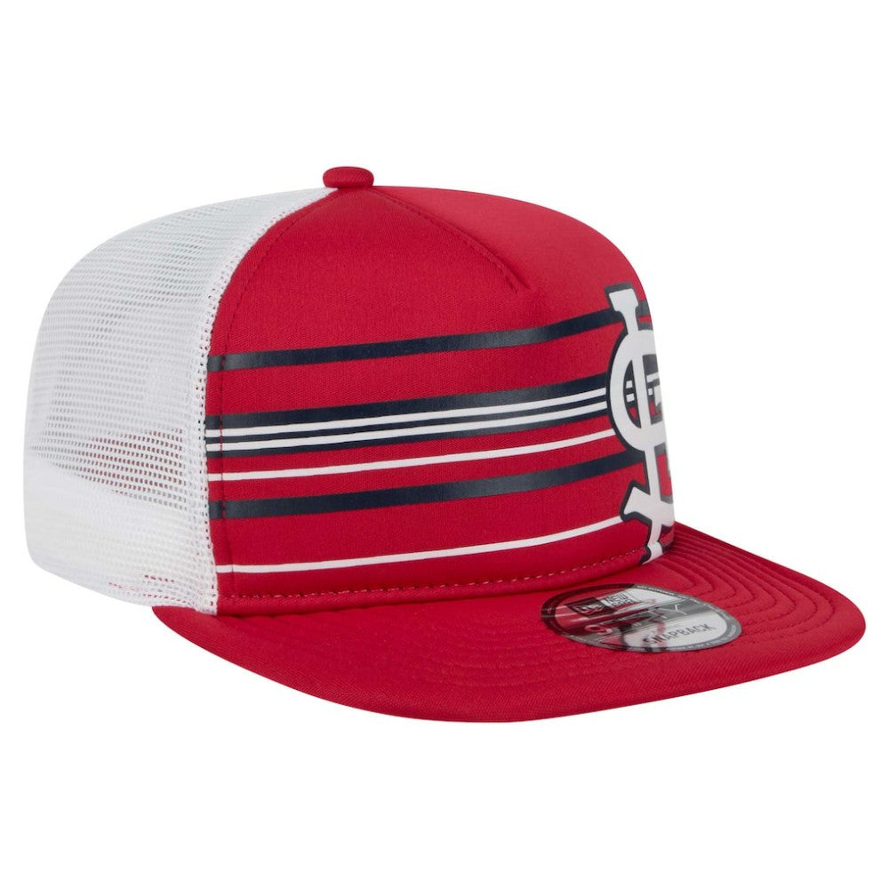 St. Louis Cardinals 9FIFTY A-Frame Trucker Snapback Hat Red | New Era