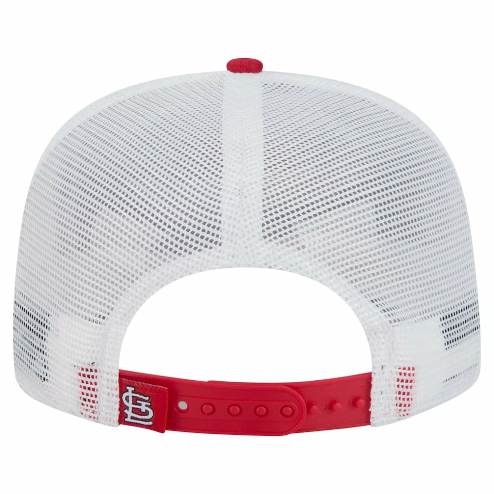 St. Louis Cardinals 9FIFTY A-Frame Trucker Snapback Hat Red | New Era