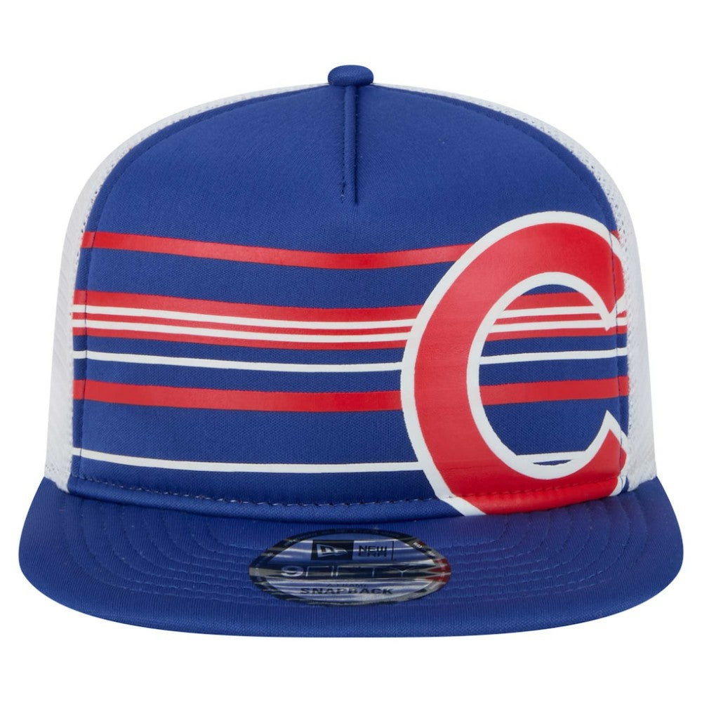Chicago Cubs 9FIFTY A-Frame Trucker Snapback Hat Royal | New Era