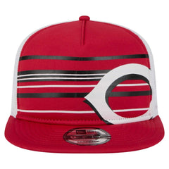 Cincinnati Reds 9FIFTY A-Frame Trucker Snapback Hat Red | New Era