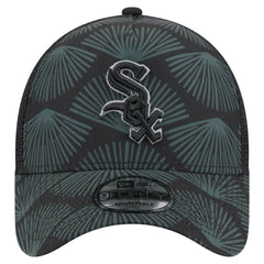 Chicago White Sox 9FORTY A-Frame Trucker Adjustable Hat Black | New Era