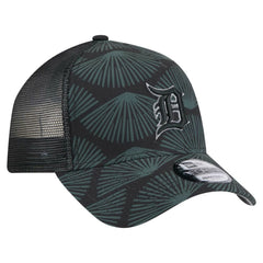 Detroit Tigers 9FORTY A-Frame Trucker Adjustable Hat Black | New Era