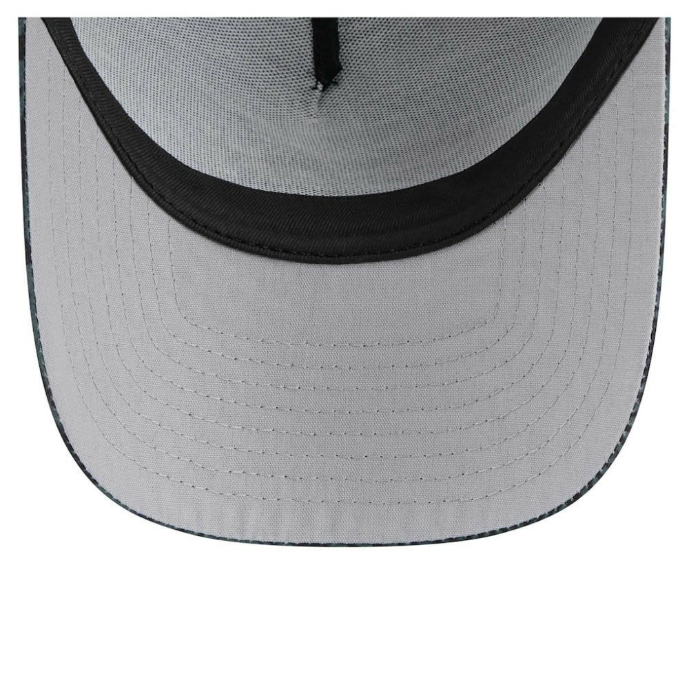 Atlanta Braves 9FORTY A-Frame Trucker Adjustable Hat Black | New Era