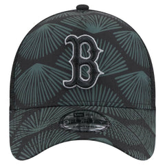 Boston Red Sox 9FORTY A-Frame Trucker Adjustable Hat Black | New Era