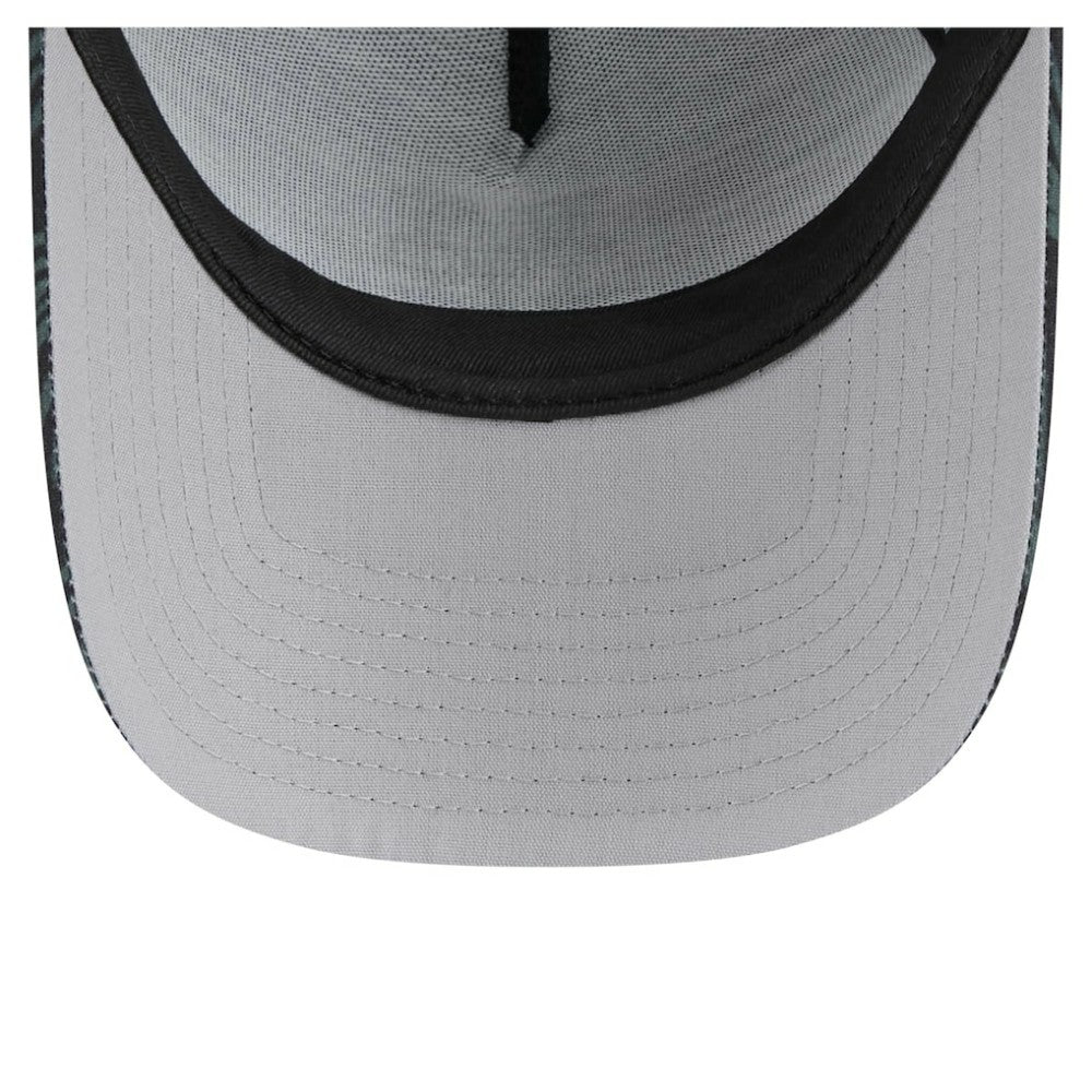 New York Mets 9FORTY A-Frame Trucker Adjustable Hat Black | New Era