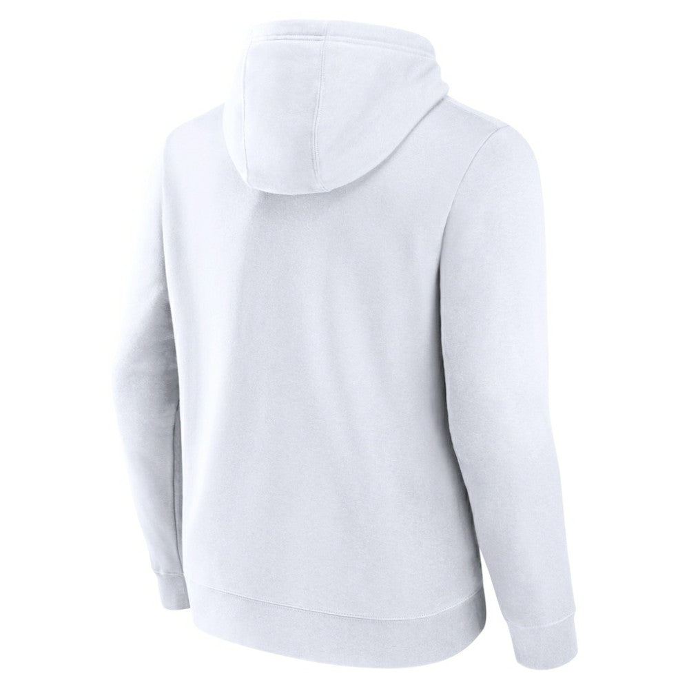 Utah Mammoth Fanatics Secondary Logo Pullover Hoodie White