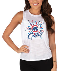 Chicago Cubs Concepts Sport Women's Infuse Tank Top White