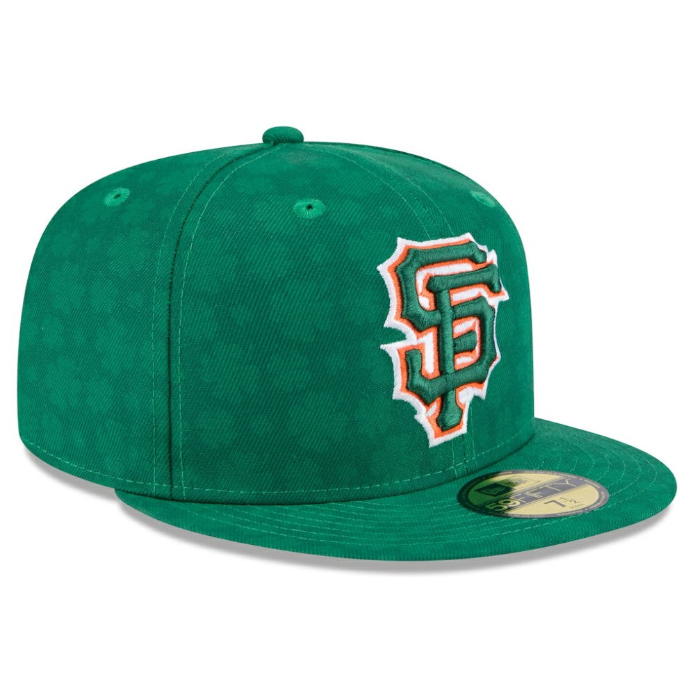 San Francisco Giants St. Patrick's Day 59FIFTY Fitted Hat Kelly Green | New Era