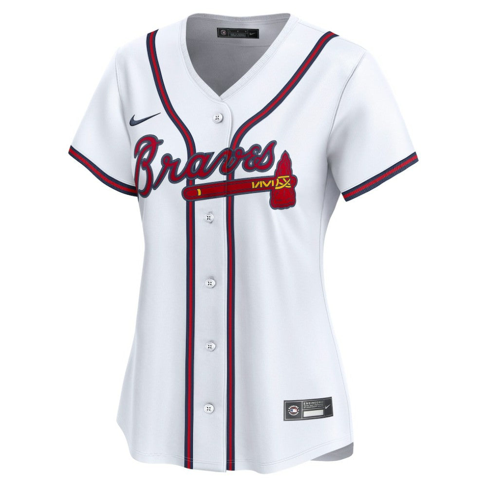 Atlanta Braves Women's Home Limited Jersey White | Nike