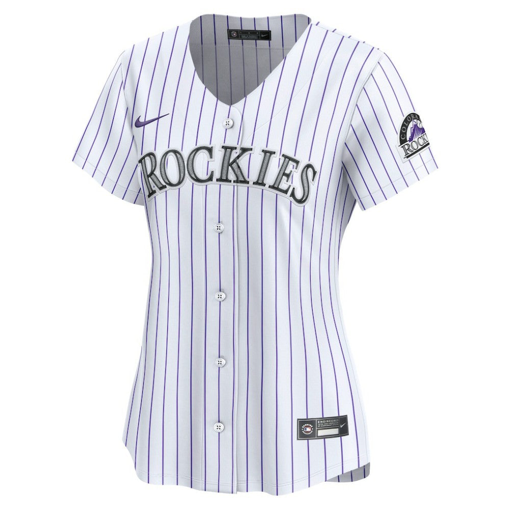 Colorado Rockies Women's Home Limited Jersey White | Nike