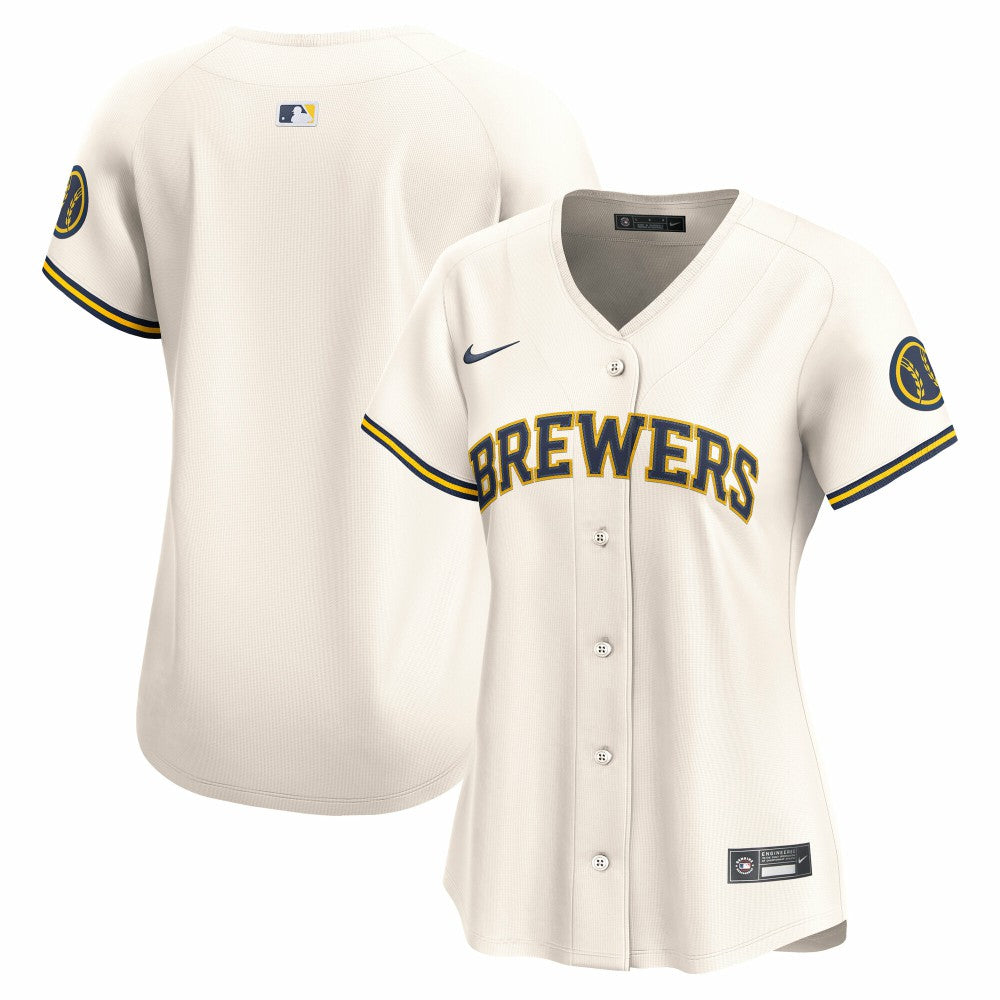 Milwaukee Brewers Women's Home Limited Jersey Cream | Nike