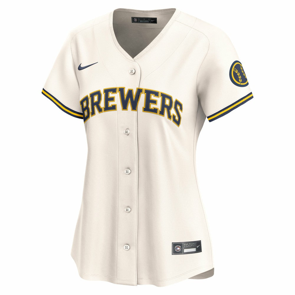 Milwaukee Brewers Women's Home Limited Jersey Cream | Nike