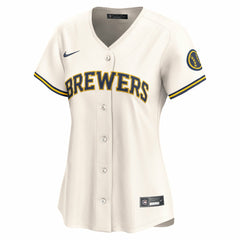 Milwaukee Brewers Women's Home Limited Jersey Cream | Nike
