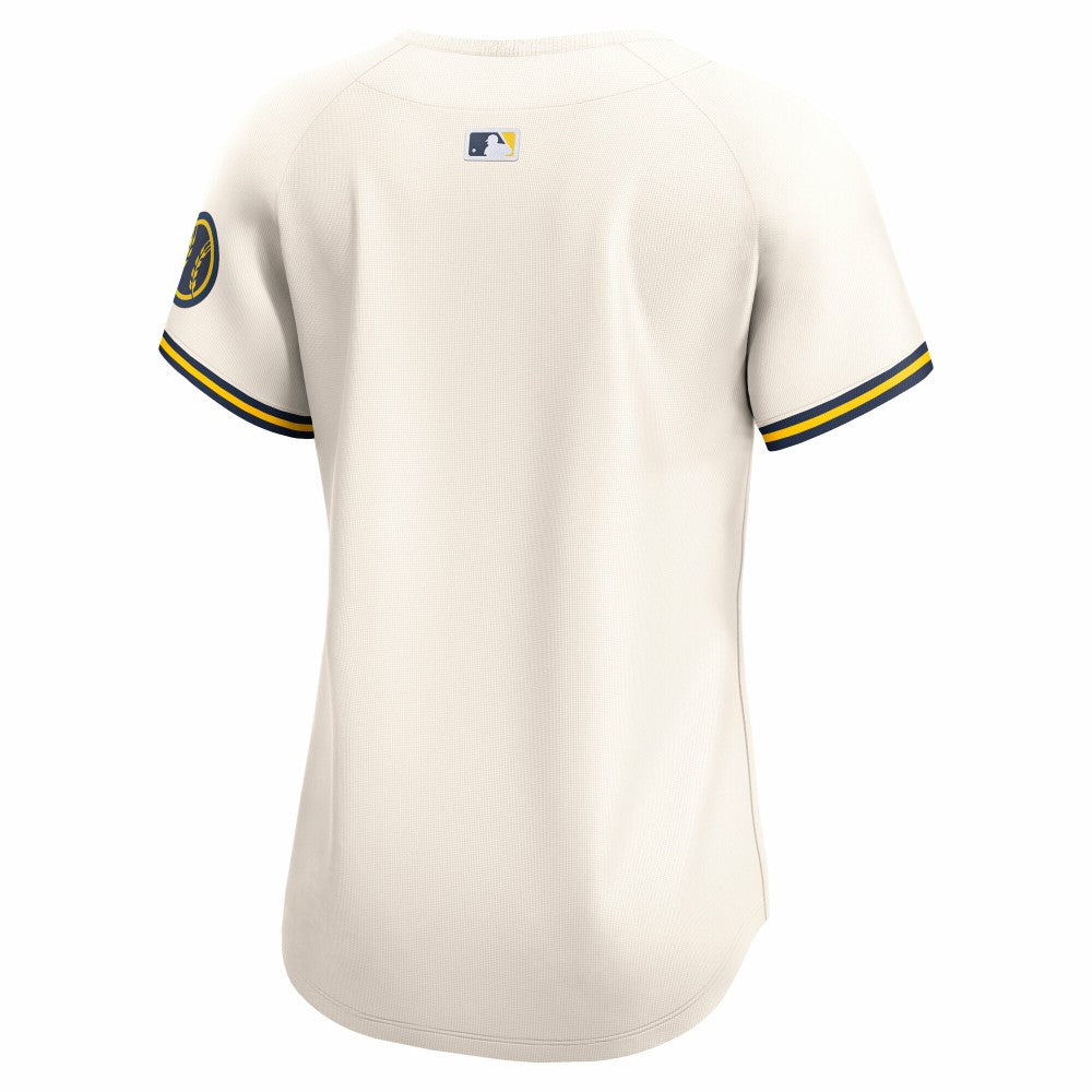 Milwaukee Brewers Women's Home Limited Jersey Cream | Nike
