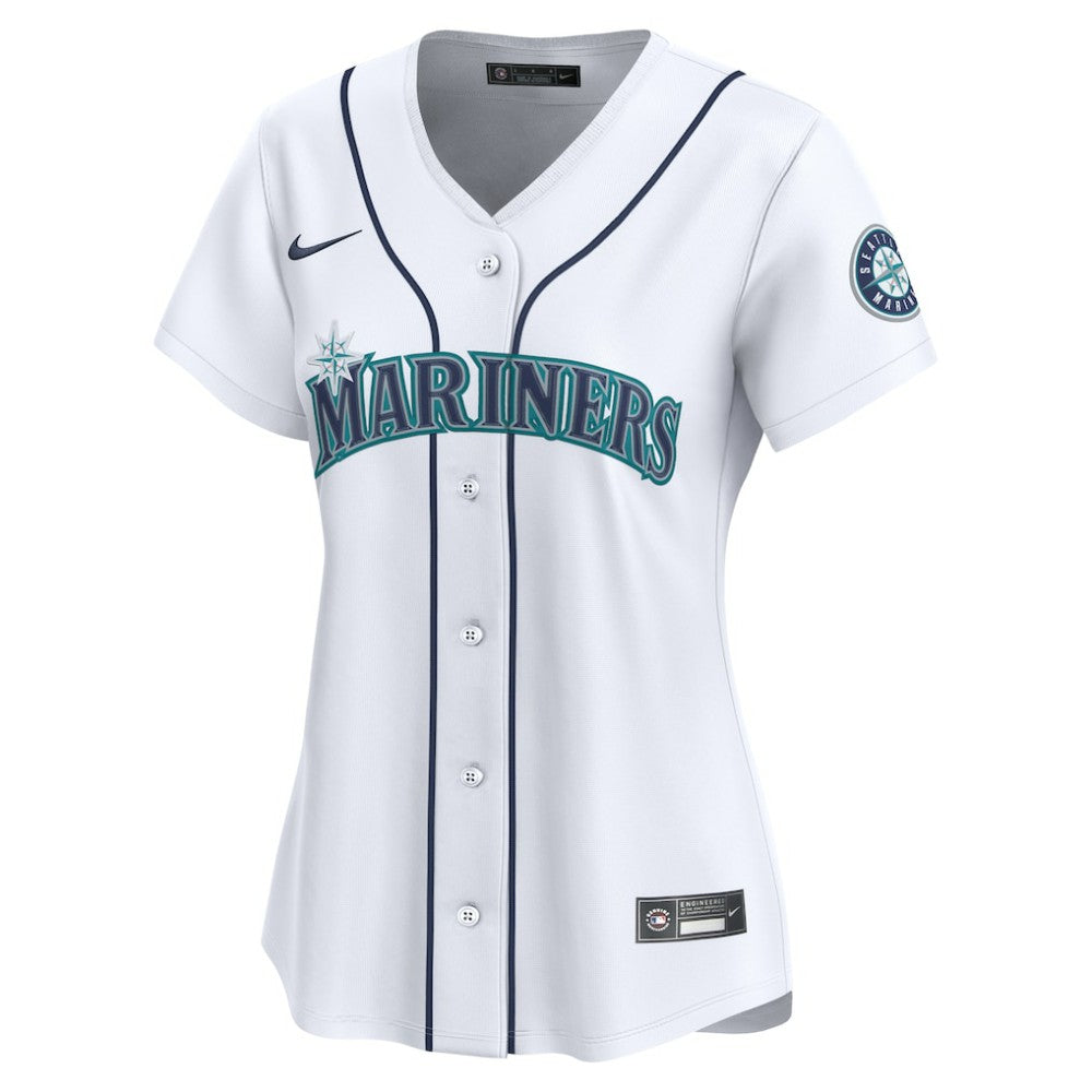 Seattle Mariners Women's Home Limited Jersey White | Nike
