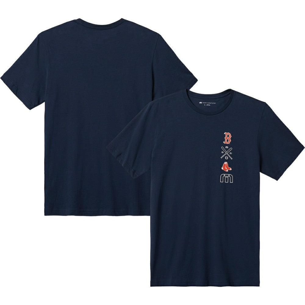Boston Red Sox TravisMathew Sunset Slam T-Shirt Navy
