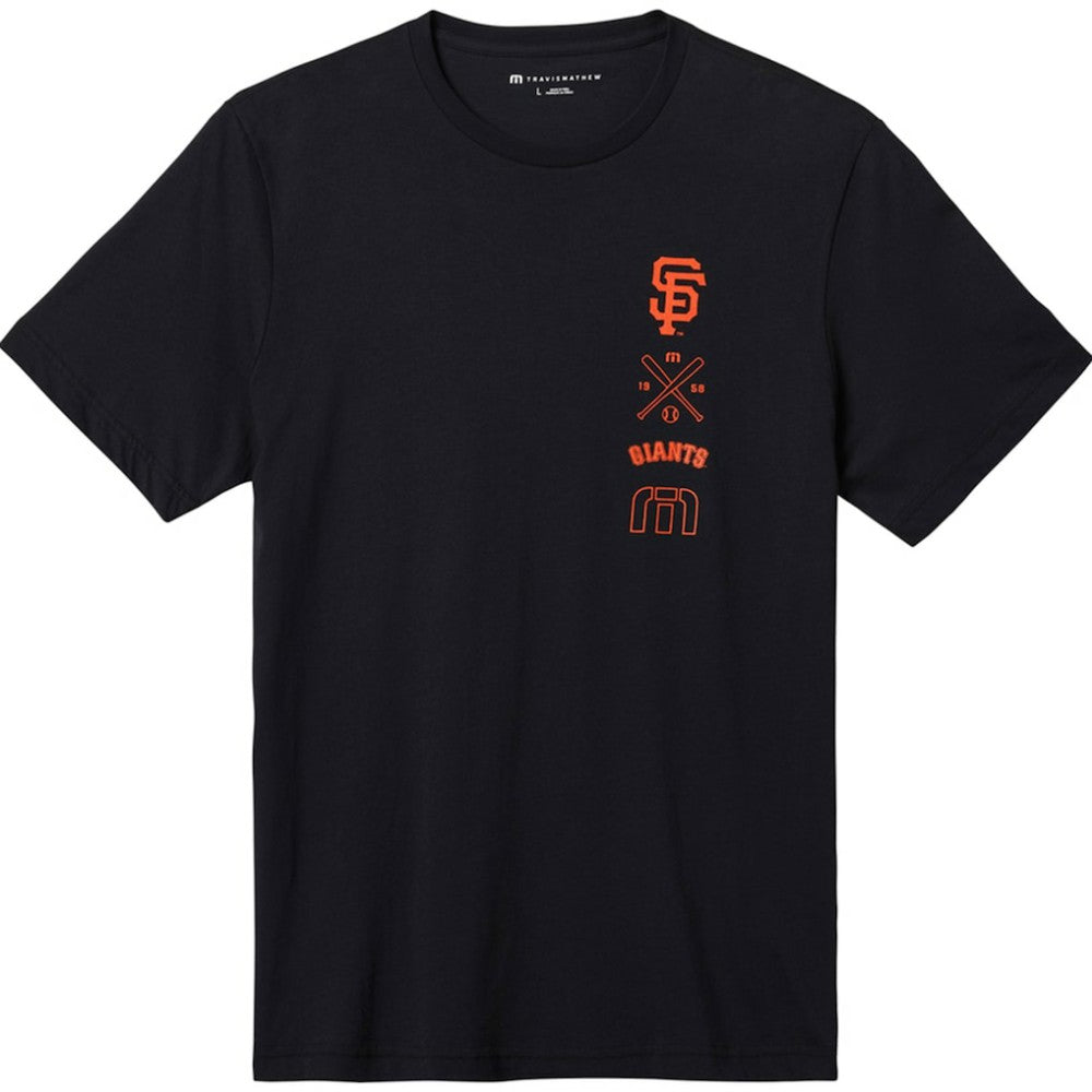San Francisco Giants TravisMathew Sunset Slam T-Shirt Black